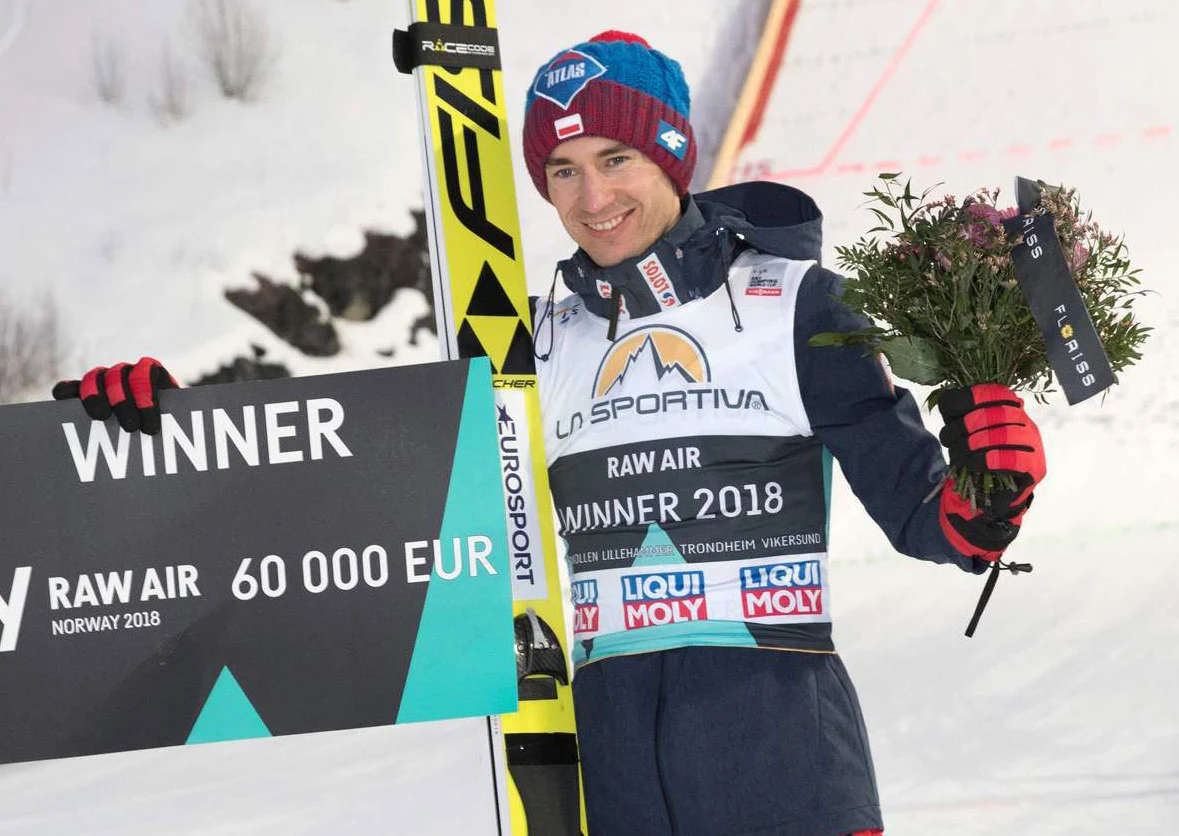 Kamil Stoch wygrał Raw Air w 2018 roku