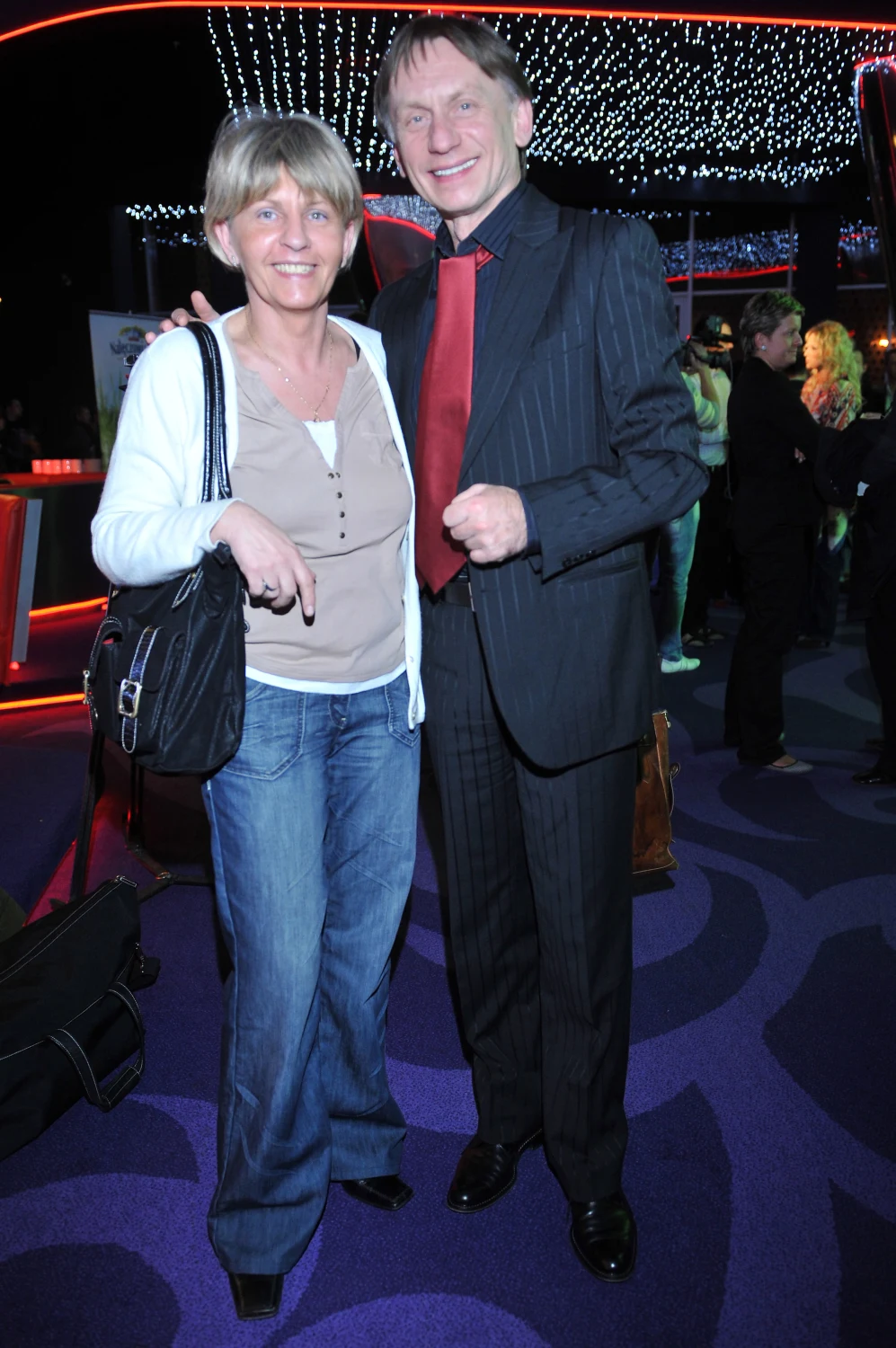 Krzysztof Tyniec z żoną, 2008 rok Krzysztof Tyniec z żoną, 2008 rok