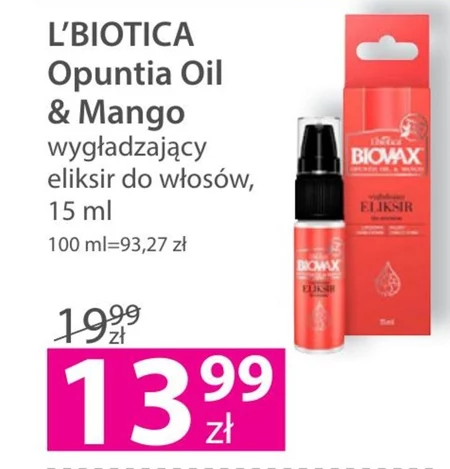 Eliksir do włosów L'biotica