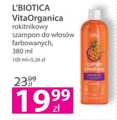 Szampon do włosów L'biotica