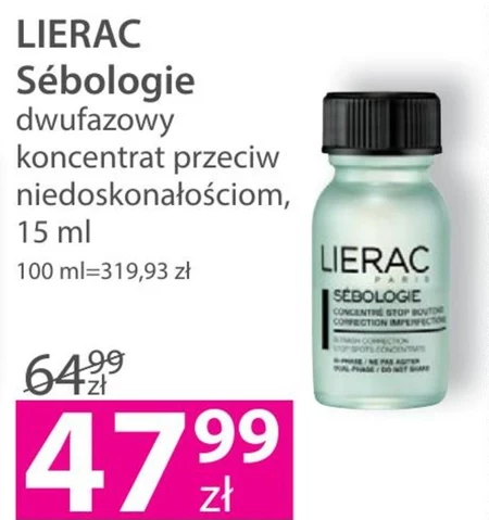 Koncentrat przeciw niedoskonałościom Lierac