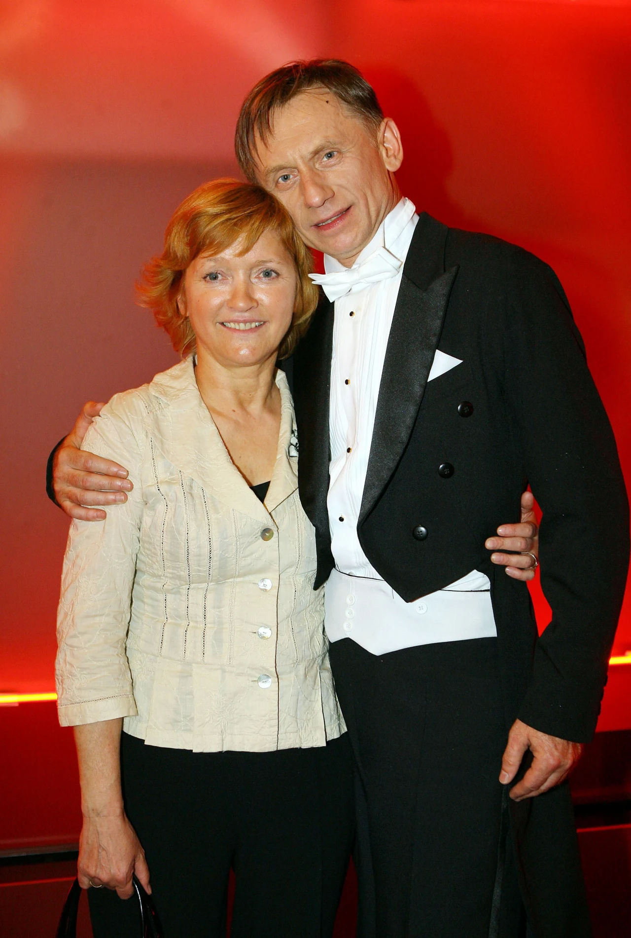 Krzysztof Tyniec z żoną Krzysztof Tyniec z żoną