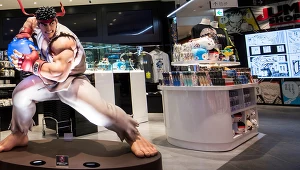 Postać Ryu - bohatera popularnej serii bijatyk firmy Capcom Street Fighter