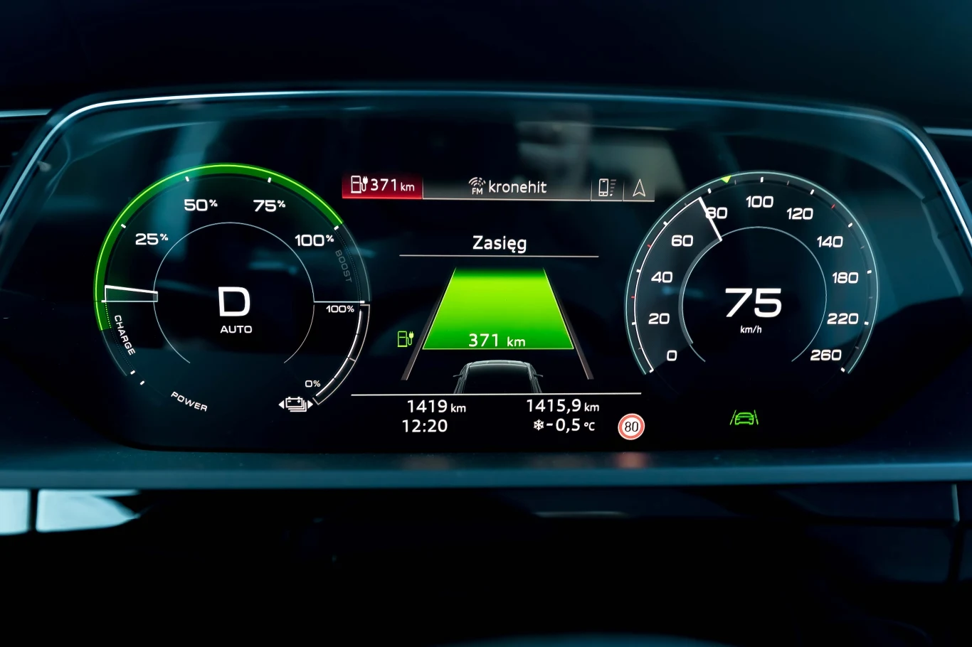 Audi e-tron po Alpach. Zdjęcia 