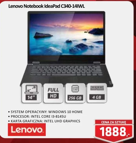 Notebook IdeaPad C340-14IWL Lenovo