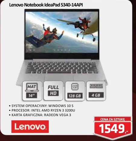 Notebook IdeaPad S340-14API Lenovo