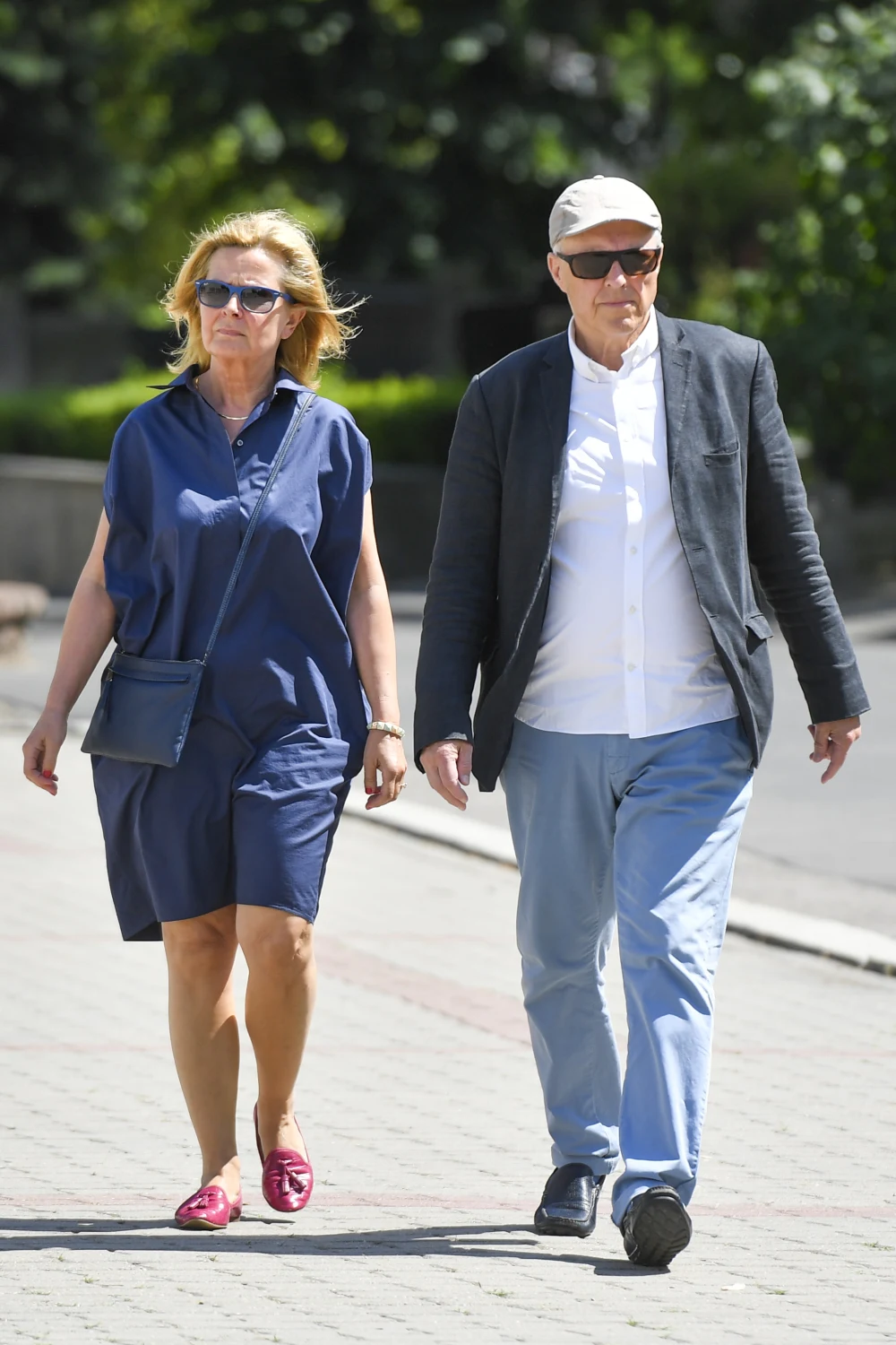 Barbara Bursztynowicz z mężem Barbara Bursztynowicz z mężem