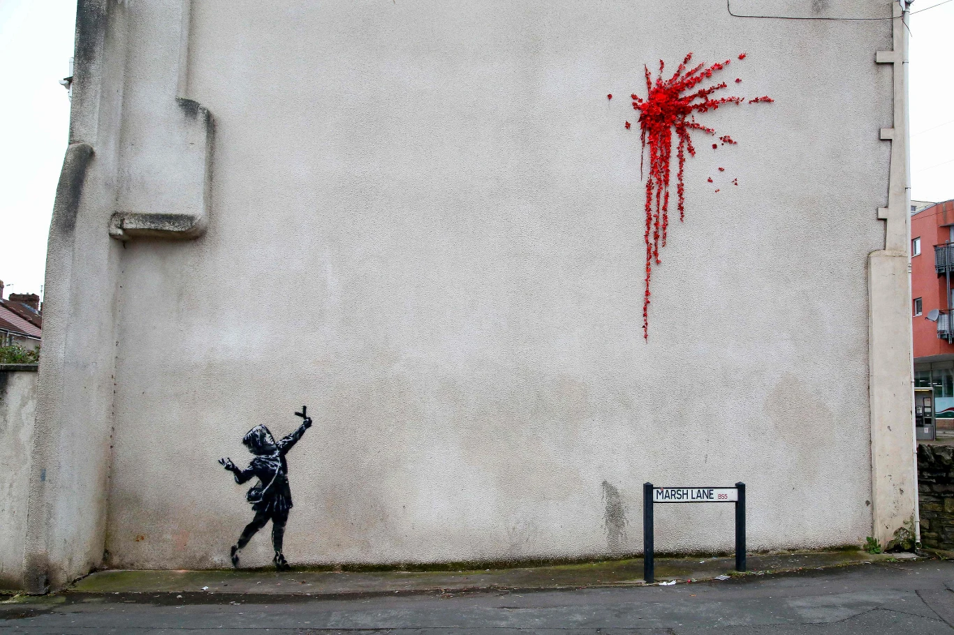 Mural Banksy'ego w Bristolu Mural Banksy'ego w Bristolu