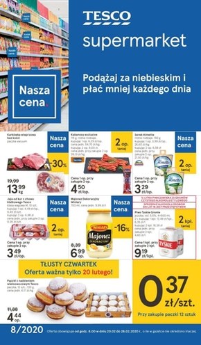 Płać mniej każdego dnia z Tesco Supermarket!