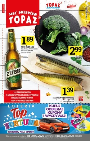 Promocje w sklepach Topaz!