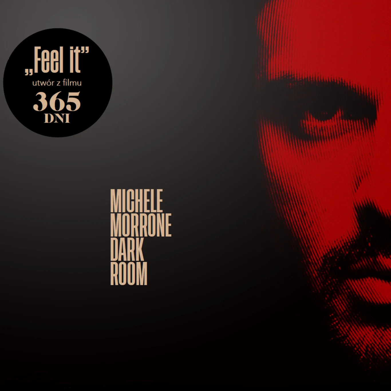 Michele Morrone na okładce płyty "Dark Room" Michele Morrone na okładce płyty "Dark Room"