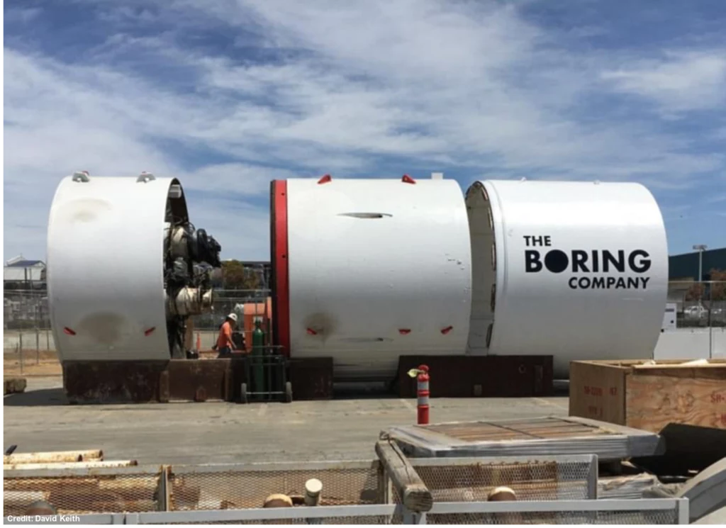 The Boring Company - fragment systemu Loop