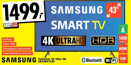 Telewizor LED UE43RU7102 Samsung