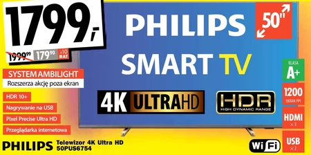 Telewizor LED 50US6754 Philips