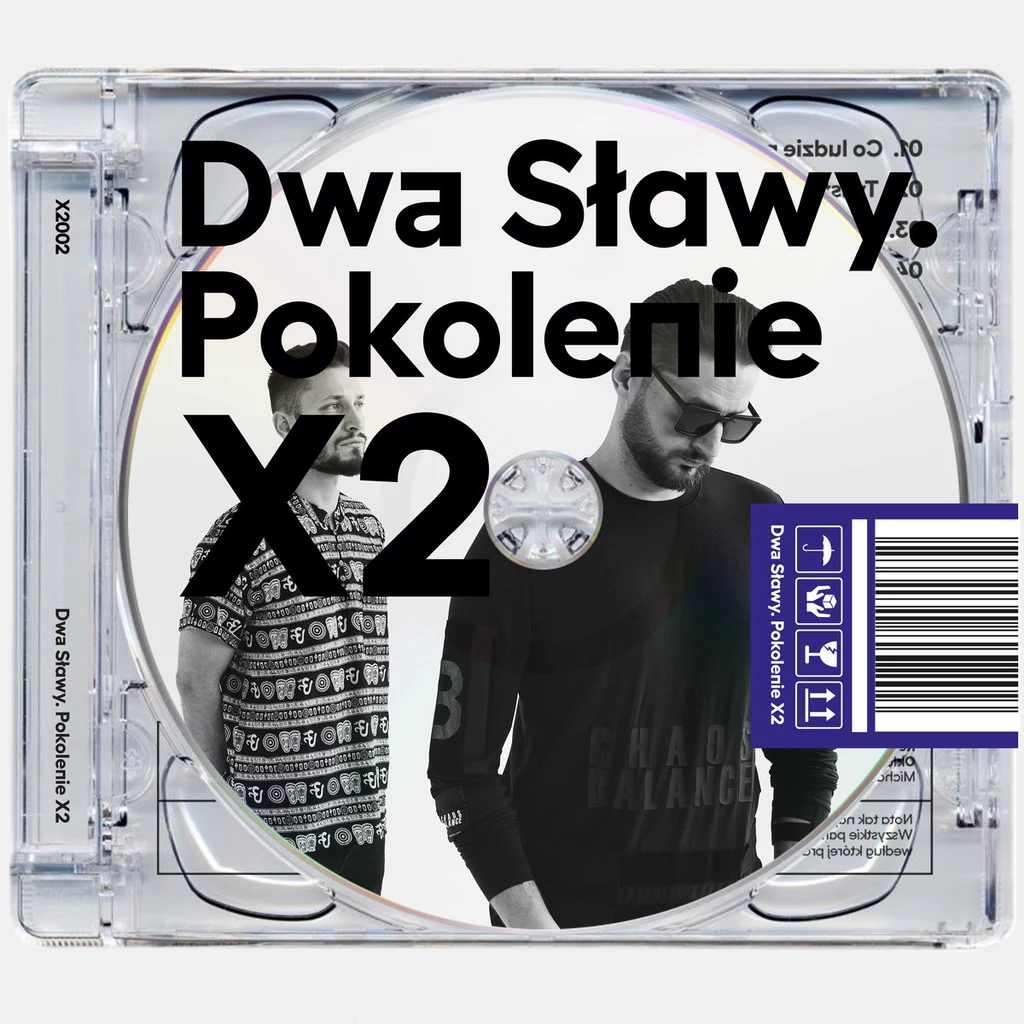 Dwa Sławy na okładce "Pokolenia X2"