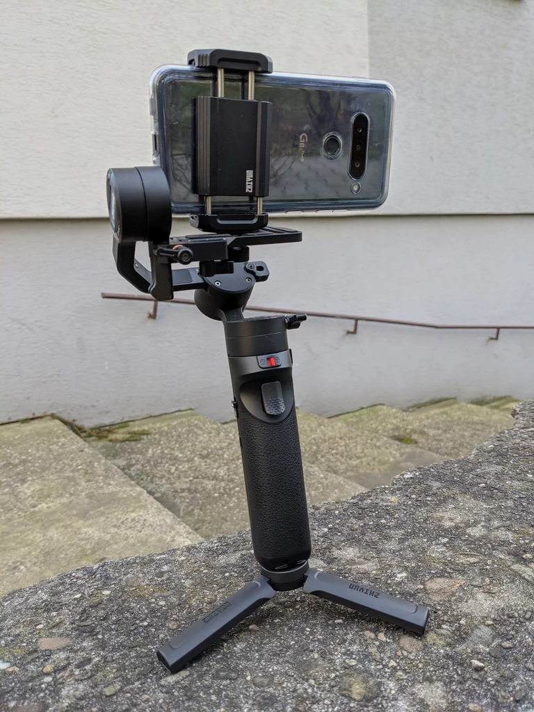 Zhiyun Crane M2 po złożeniu