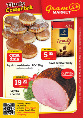 Tłusty czwartek w Gram Market