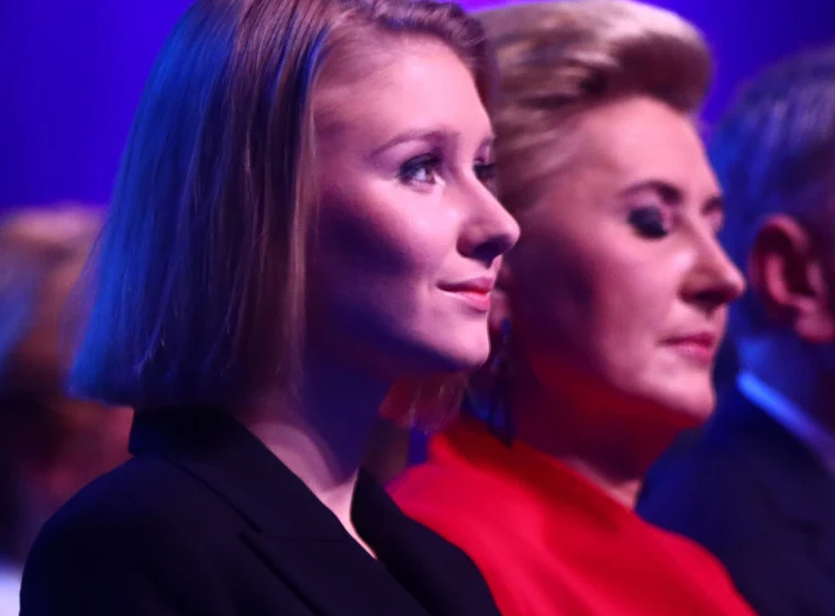 Kinga Duda z matką Kinga Duda z matką