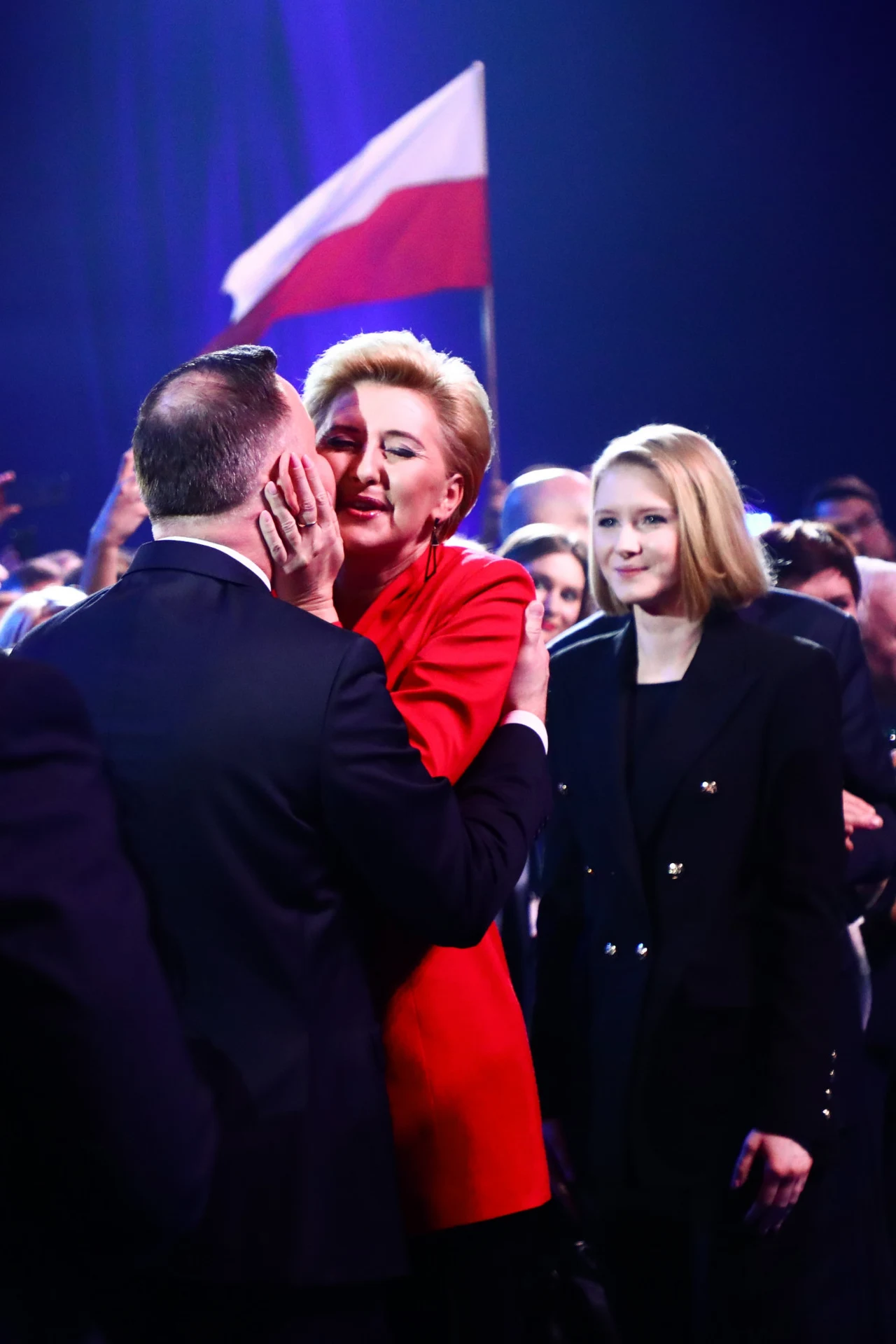 Kinga Duda z rodzicami Kinga Duda z rodzicami