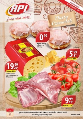 Tłusty Czwartek z Api Market !