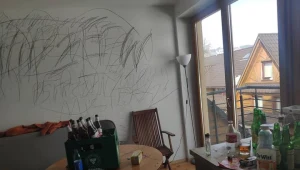 Tak wygląda zdewastowany apartament (fot. Beata Kłosowska / Facebook)