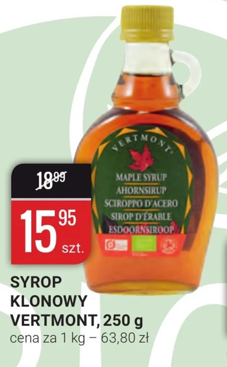 Syrop klonowy Vertmont