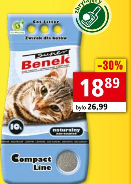 Żwirek dla kota Benek