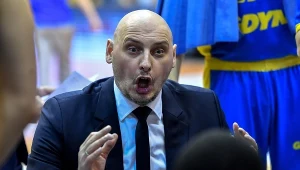 Trener Arki Gdynia Przemysław Frasunkiewicz