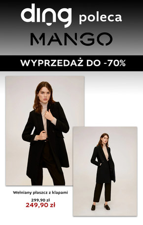 Modne wyprzedaże w sklepach Mango !
