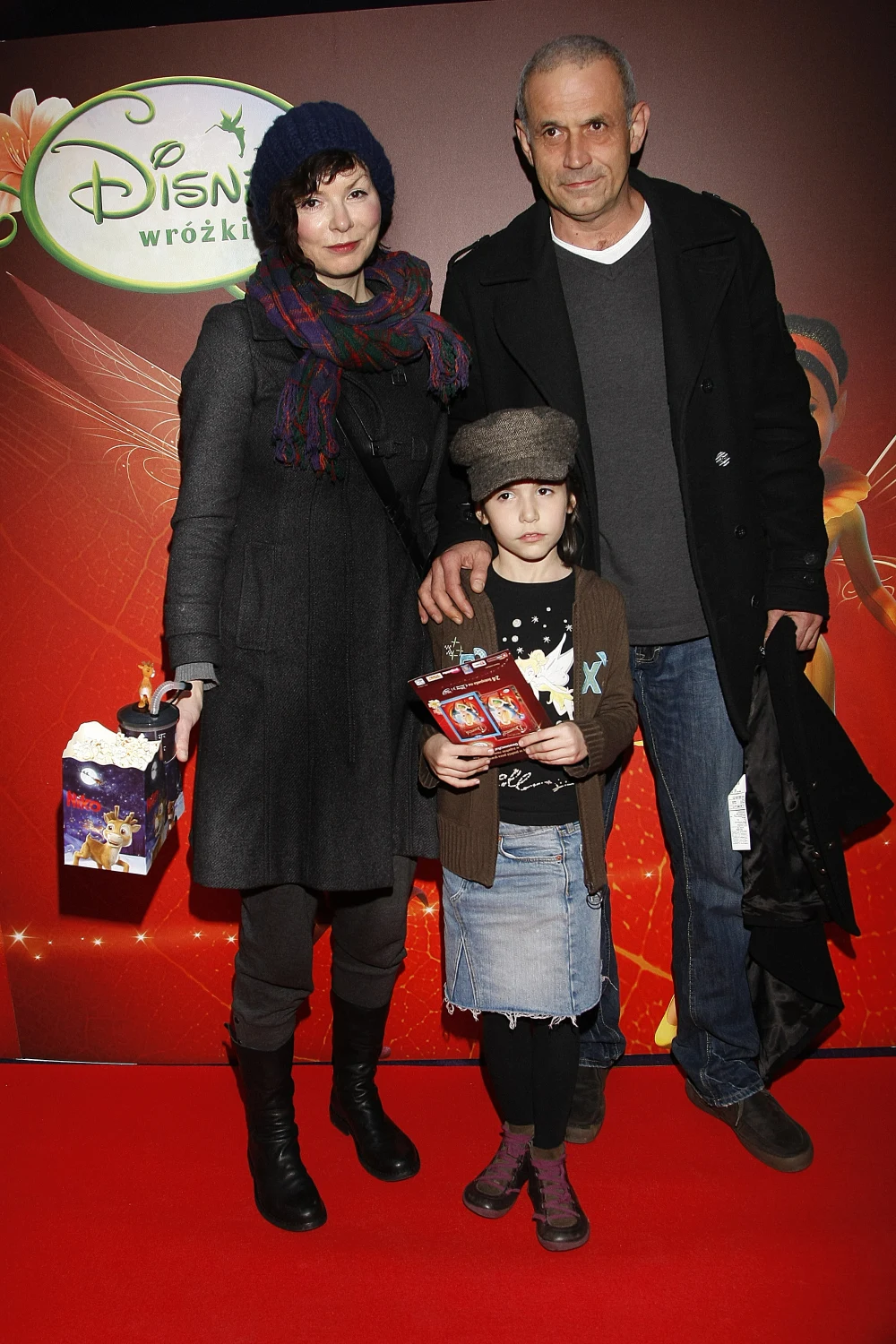 Agnieszka Glińska i Krzysztof Stelmaszyk z córką, 2009 r. Agnieszka Glińska i Krzysztof Stelmaszyk z córką, 2009 r.