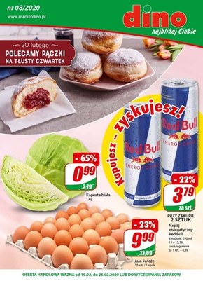 Tłusty czwartek w sklepach Dino!