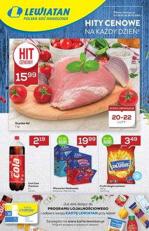 Promocje w sklepach Lewiatan - Podkarpacie