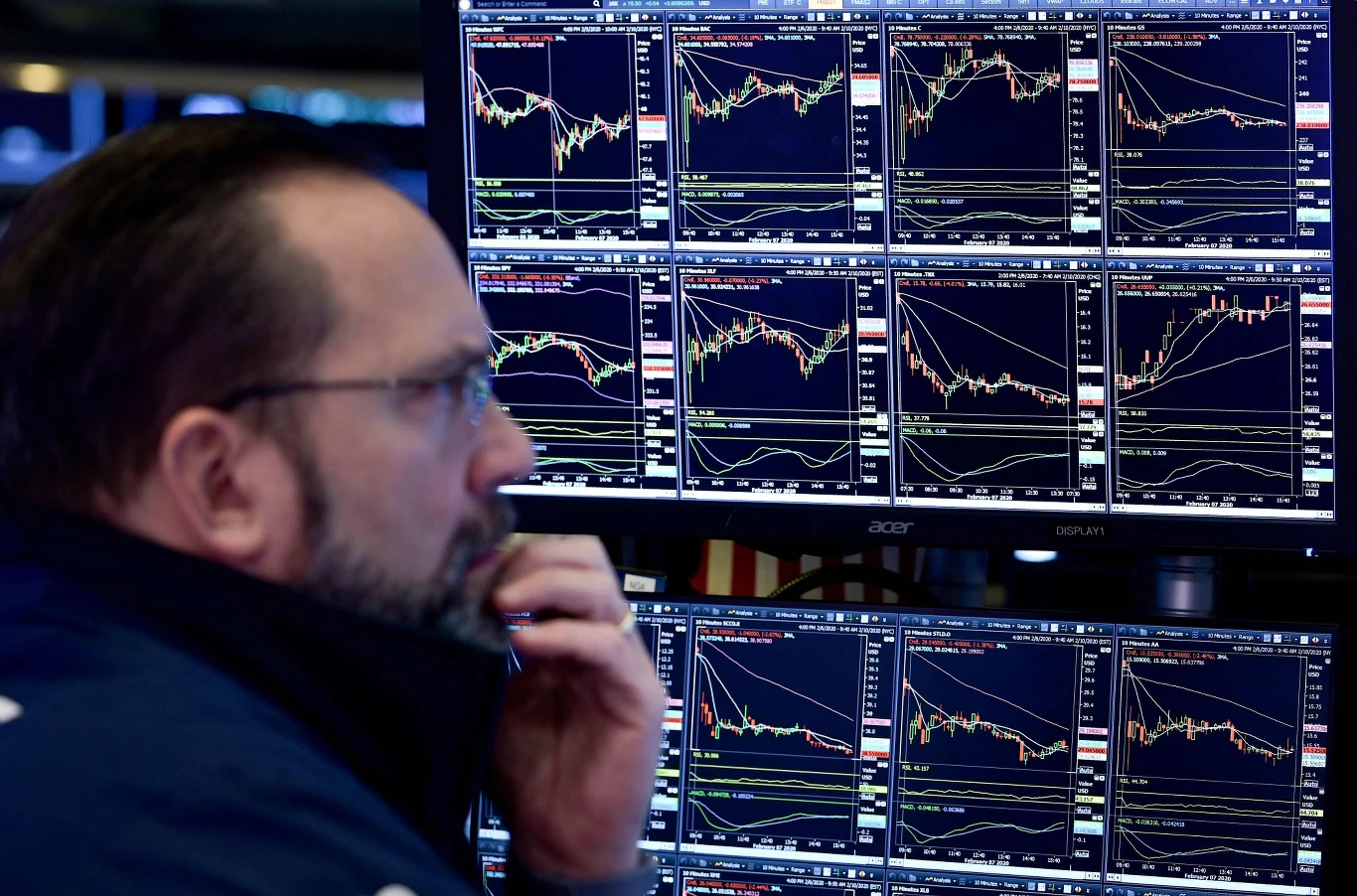 Światowe rynki akcji pod presją geopolitycznych wydarzeń. Zdj. ilustracyjne Światowe rynki akcji pod presją geopolitycznych wydarzeń. Zdj. ilustracyjne