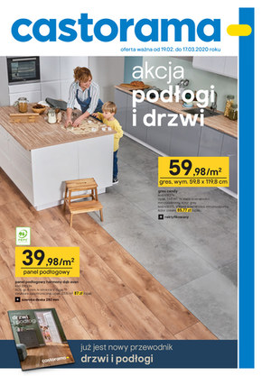 Akcja podłogi i drzwi w sklepach Castorama!