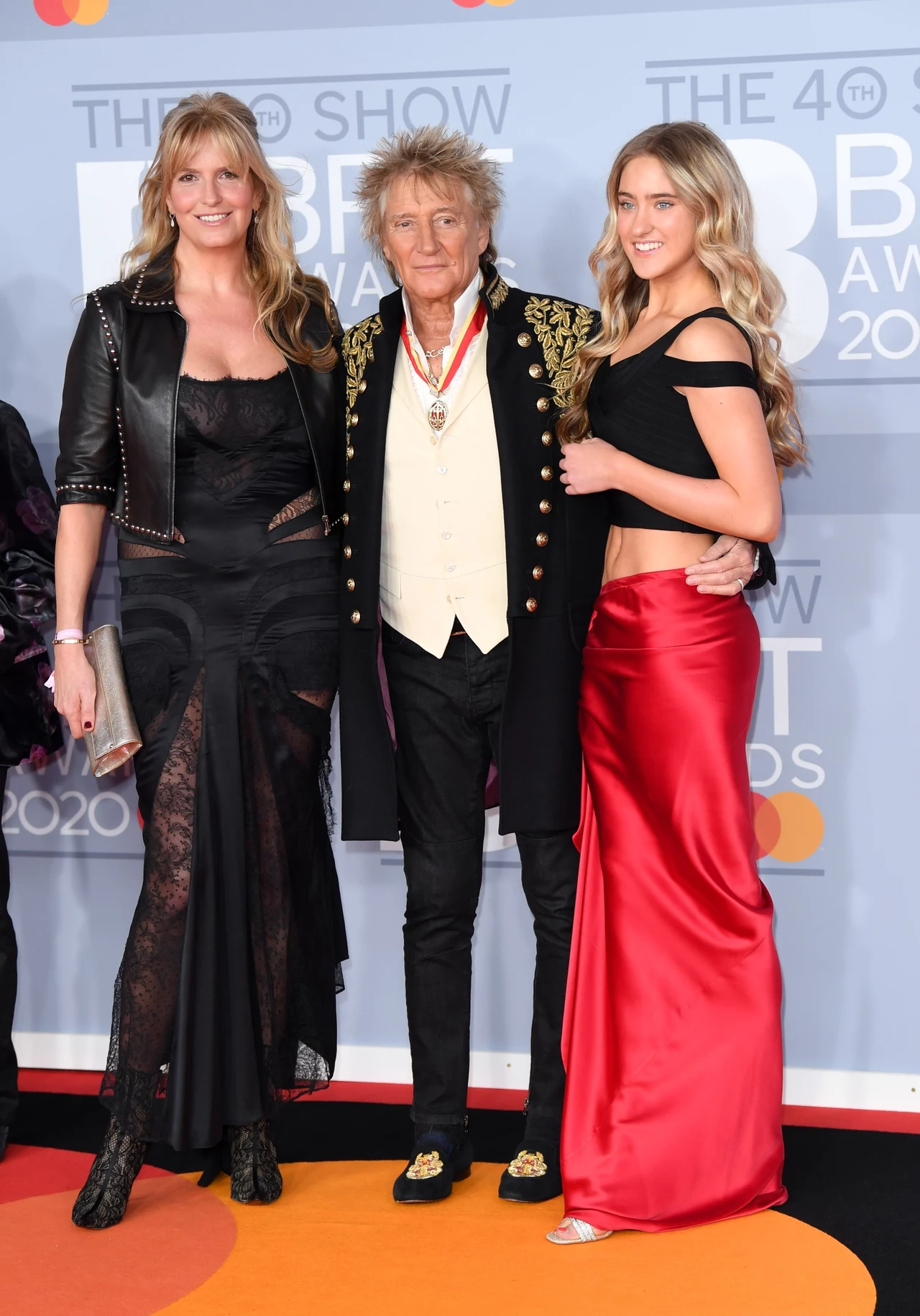 Penny Lancaster, Rod Stewart i Ruby Stewart