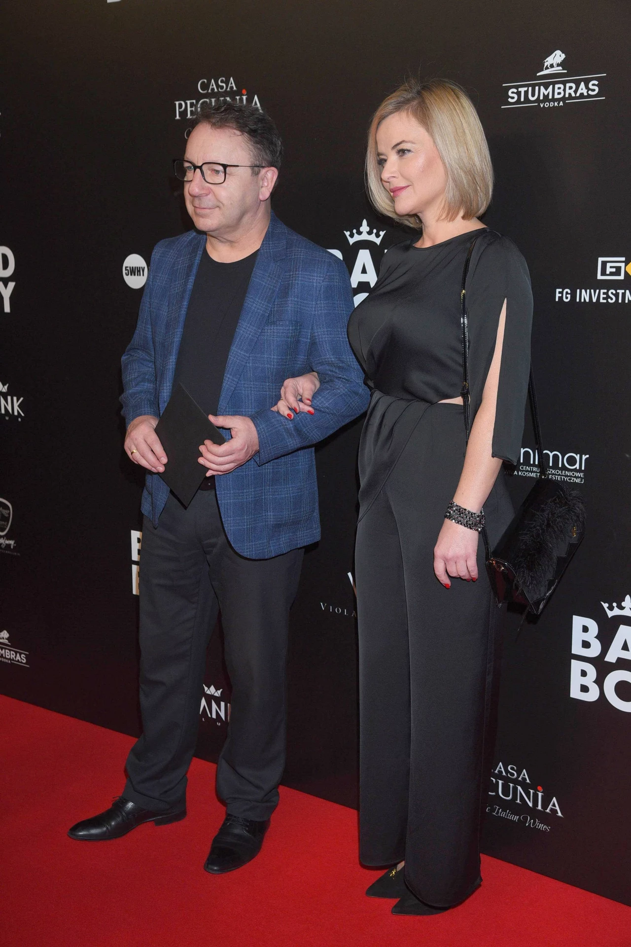 Monika Zamachowska na premierze filmu "Bad Boy"