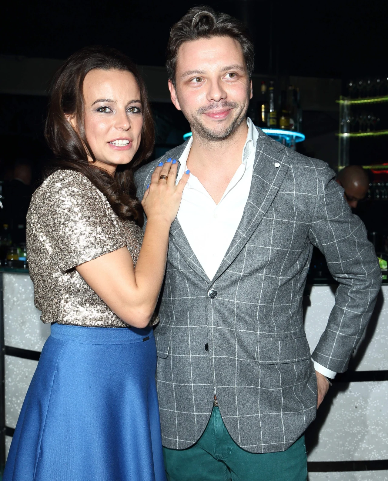 Anna Mucha i jej były mąż Marcel Sora