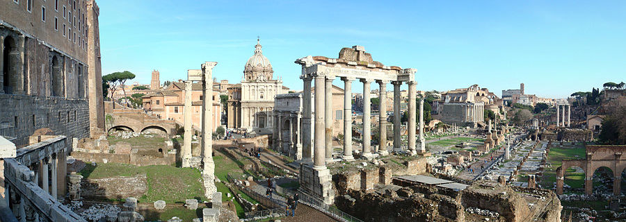 Forum Romanum - to tutaj znaleziono ponoć kryptę króla Romulusa