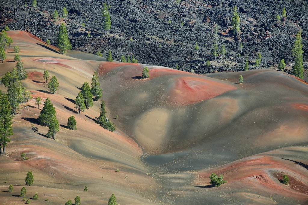 Park Narodowy Lassen to jedno z niewielu miejsc, gdzie można zobaczyć zarówno stratowulkany jaki stożki żużlowe, wulkany tarczowe i kopułowe. Park Narodowy Lassen to jedno z niewielu miejsc, gdzie można zobaczyć zarówno stratowulkany jaki stożki żużlowe, wulkany tarczowe i kopułowe.