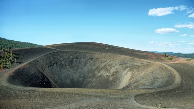  Najlepszy widok uzyskamy wspinając się na pobliski Cinder Cone.