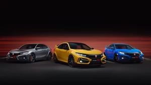 Nowe wersje Hondy Civic Type R