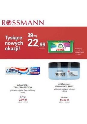 Tysiące nowych okazji w Rossmannie!