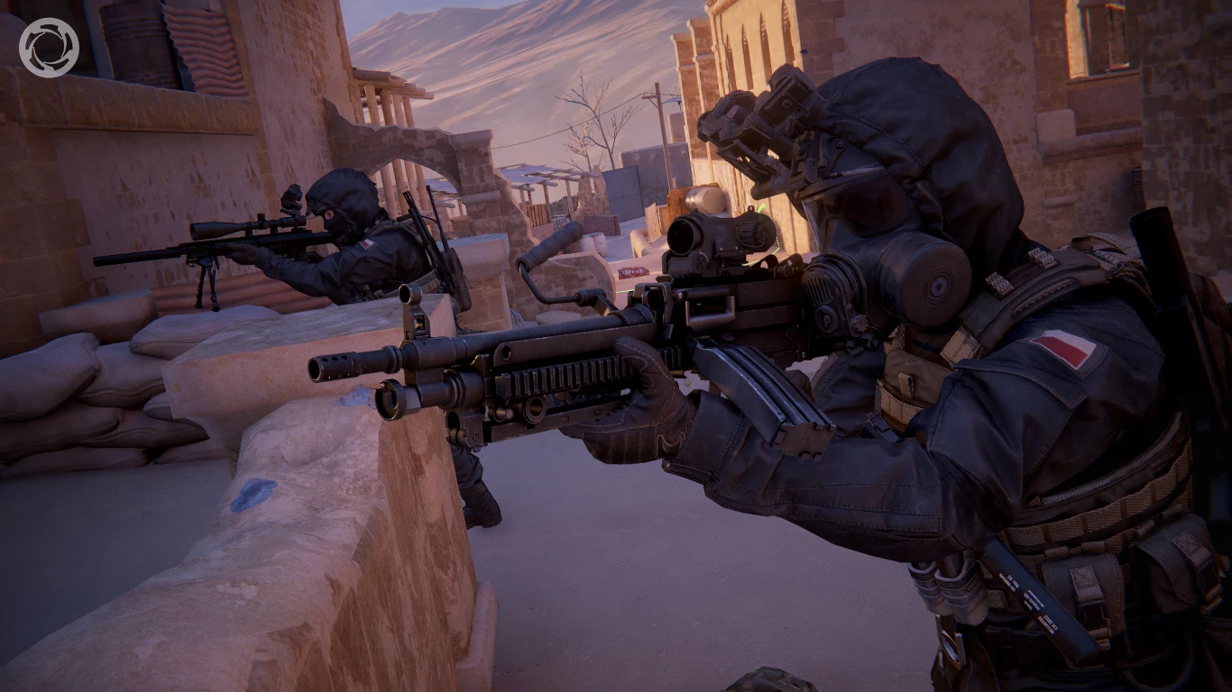 Calber to rozgrywki kooperacyjne 4 graczy przeciwko sztucznej inteligencji (AI) w systemie gracz kontra środowisko (PvE) lub potyczki między drużynami kontrolowanymi przez graczy (PvP), 4 na 4 operatorów. 