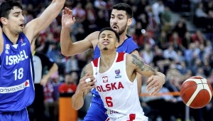 A.J. Slaughter w meczu z Izraelem