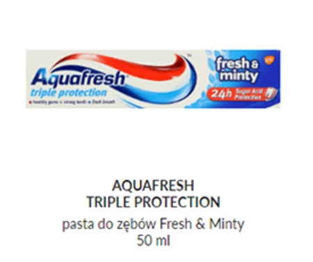 Pasta do zębów Aquafresh