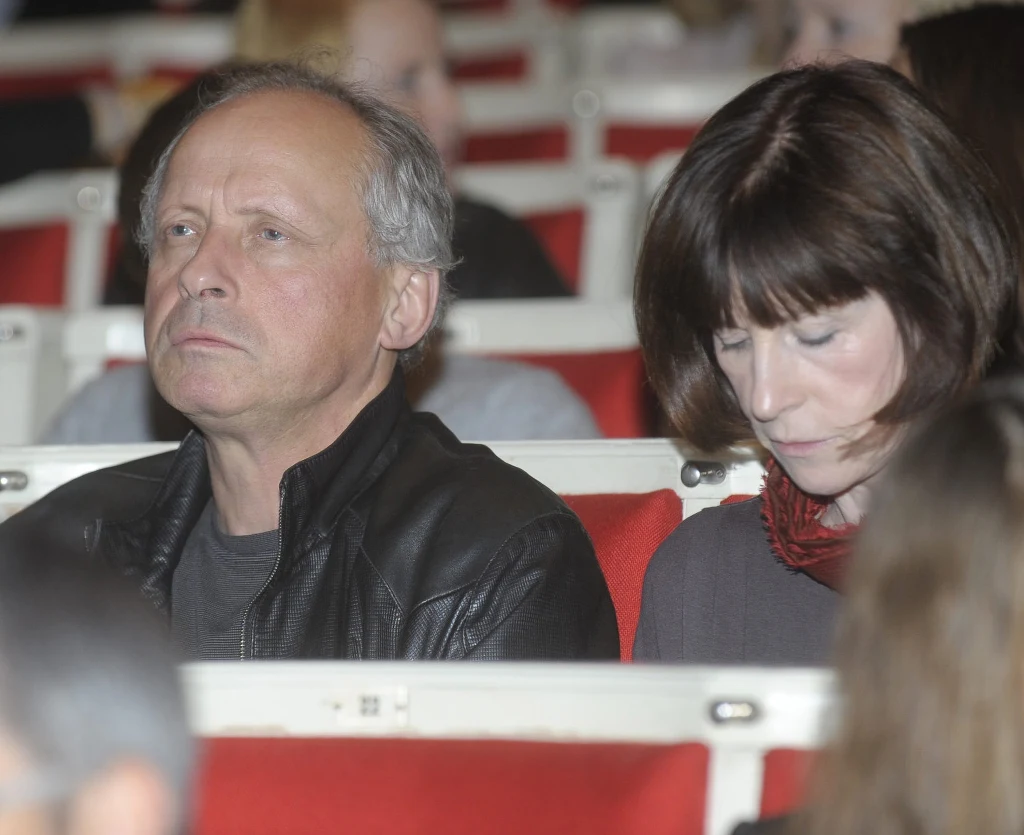 Paweł Wawrzecki z żoną Izabelą