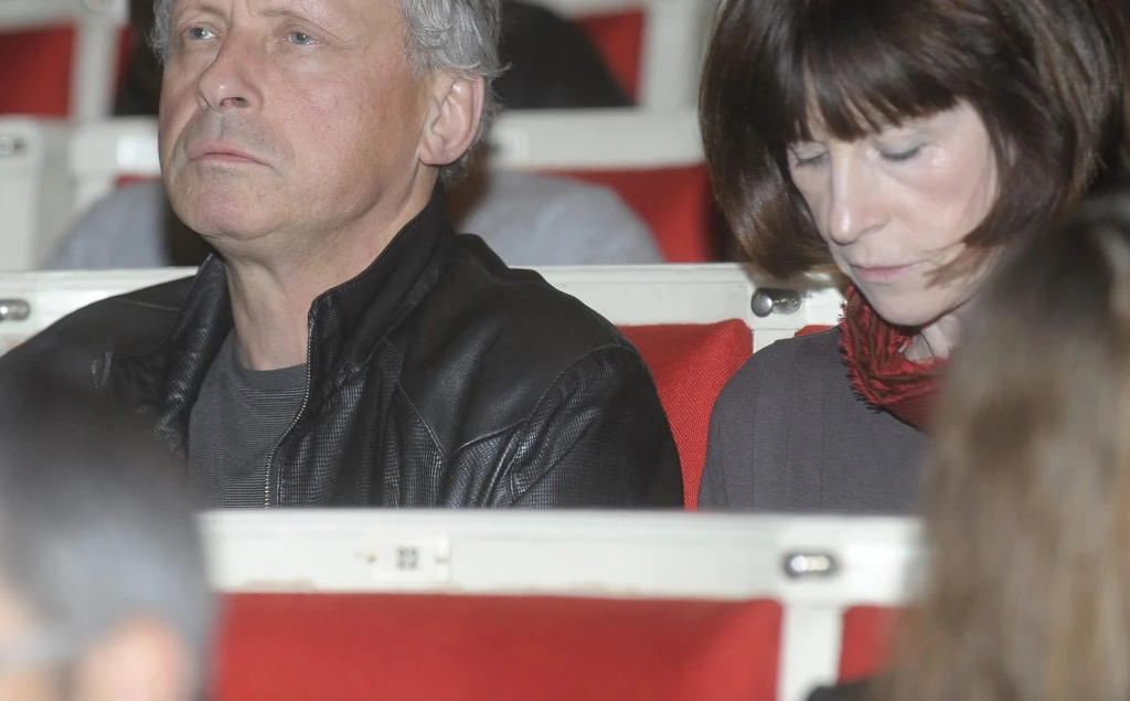 Paweł Wawrzecki z żoną