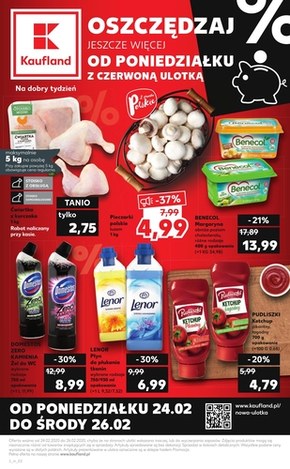 Kaufland - oszczędzaj z czerwoną ulotką