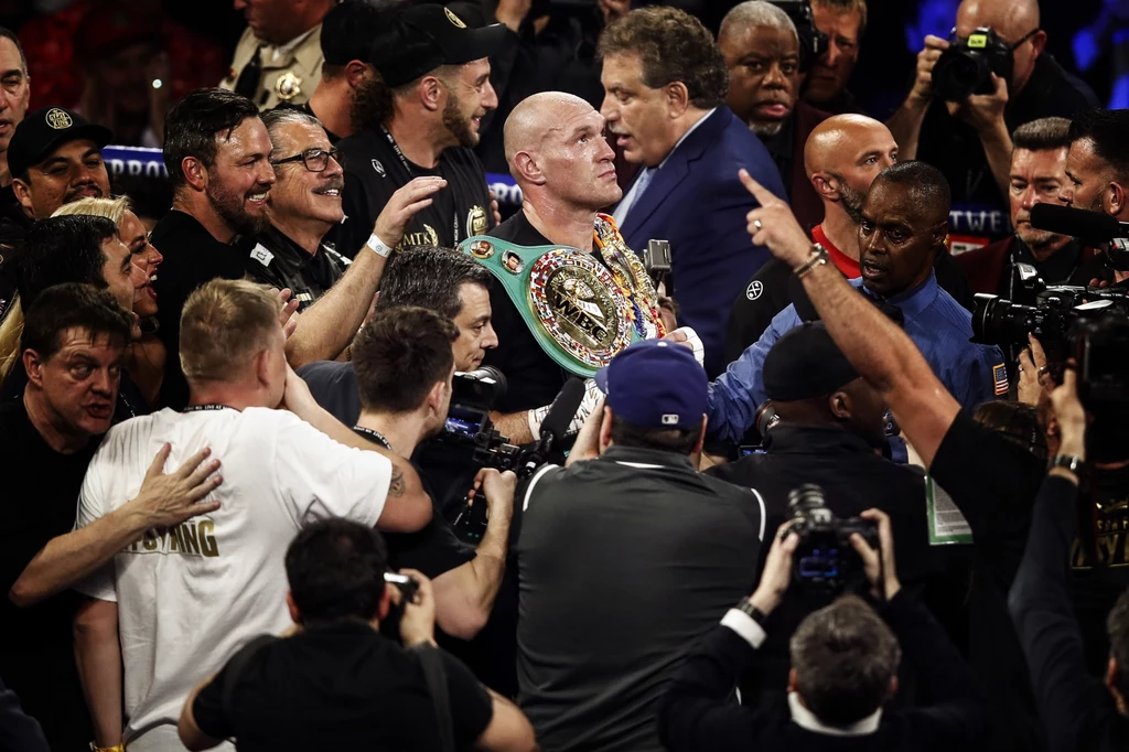 Tyson Fury triumfuje