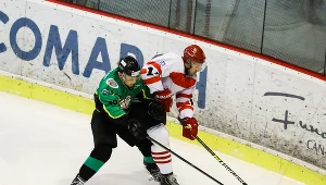 Radosław Sawicki (z lewej) był ważną postacią dla jastrzębian w meczu z Comarch Cracovią